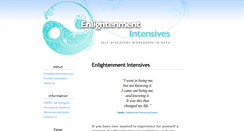Desktop Screenshot of enlightenment-intensives.info